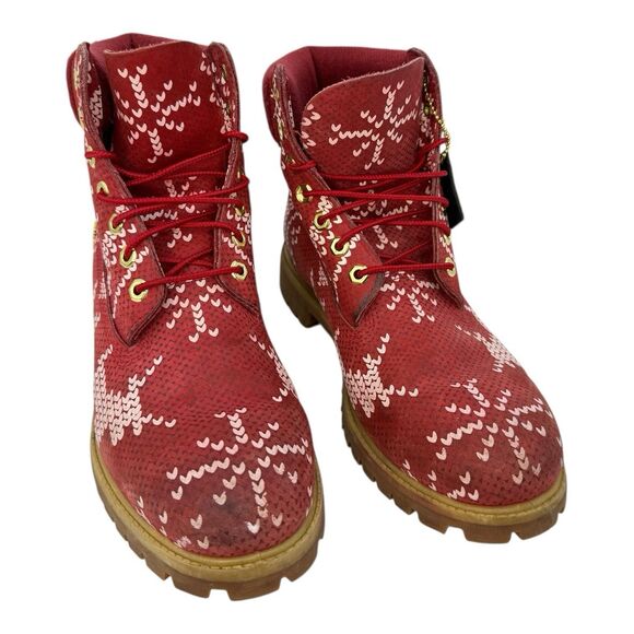 Timberland Ugly Sweater 6" Premium Boots Men's Size 9.5W VERY RARE - Picture 1 of 8